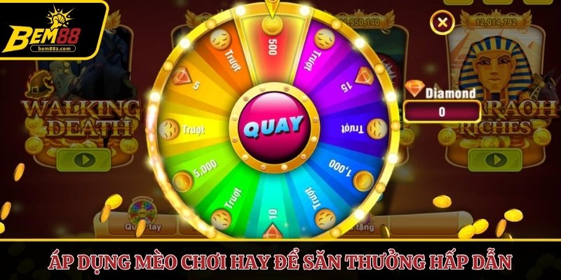 Áp dụng mèo chơi hay để săn thưởng hấp dẫn